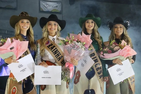 Castro conhece as majestades da 6ª Festa do Peão de Boiadeiro