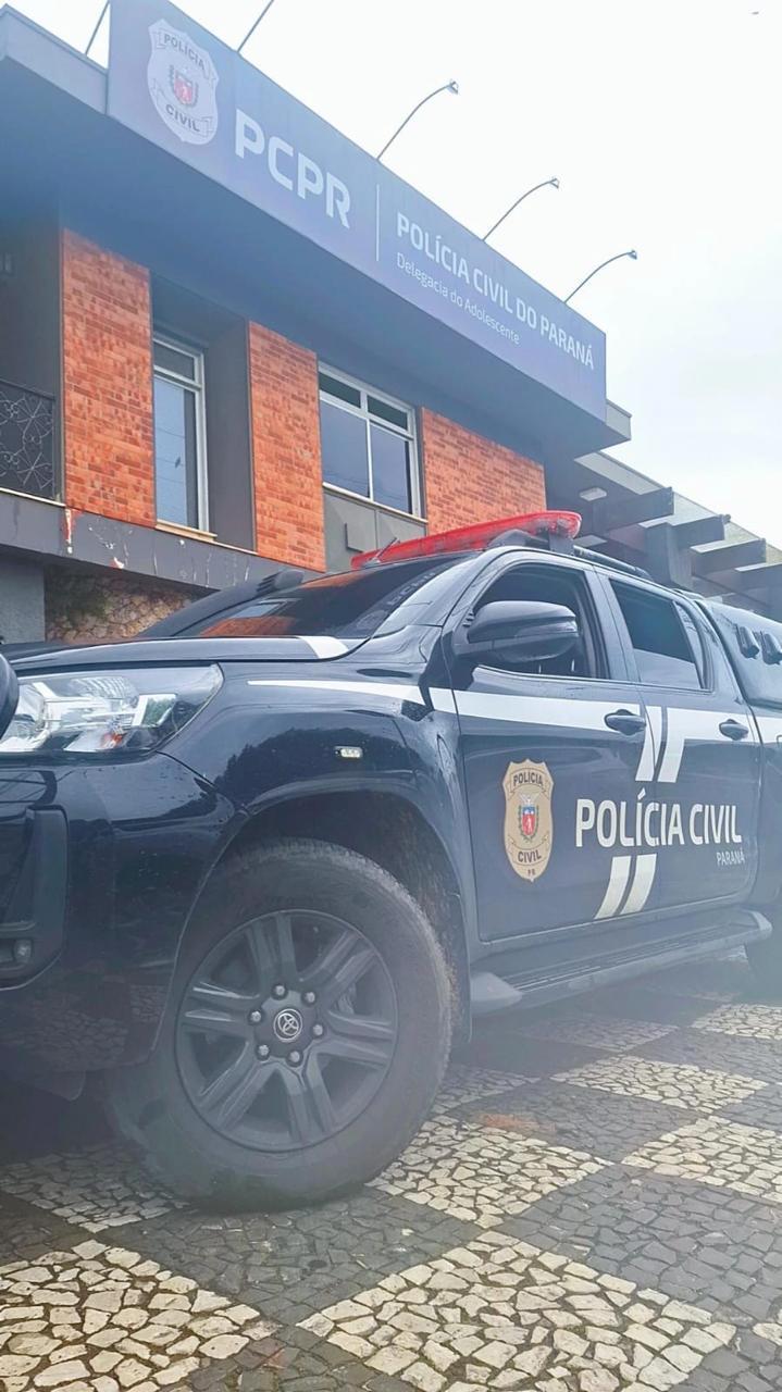 PCPR apreende adolescente pela prática de ato infracional de estupro de vulnerável em Ponta Grossa