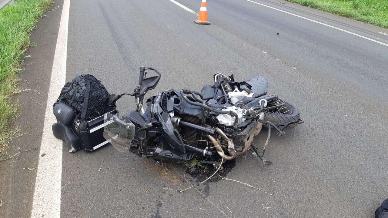 Casal perde a vida em acidente de motocicleta na BR-376