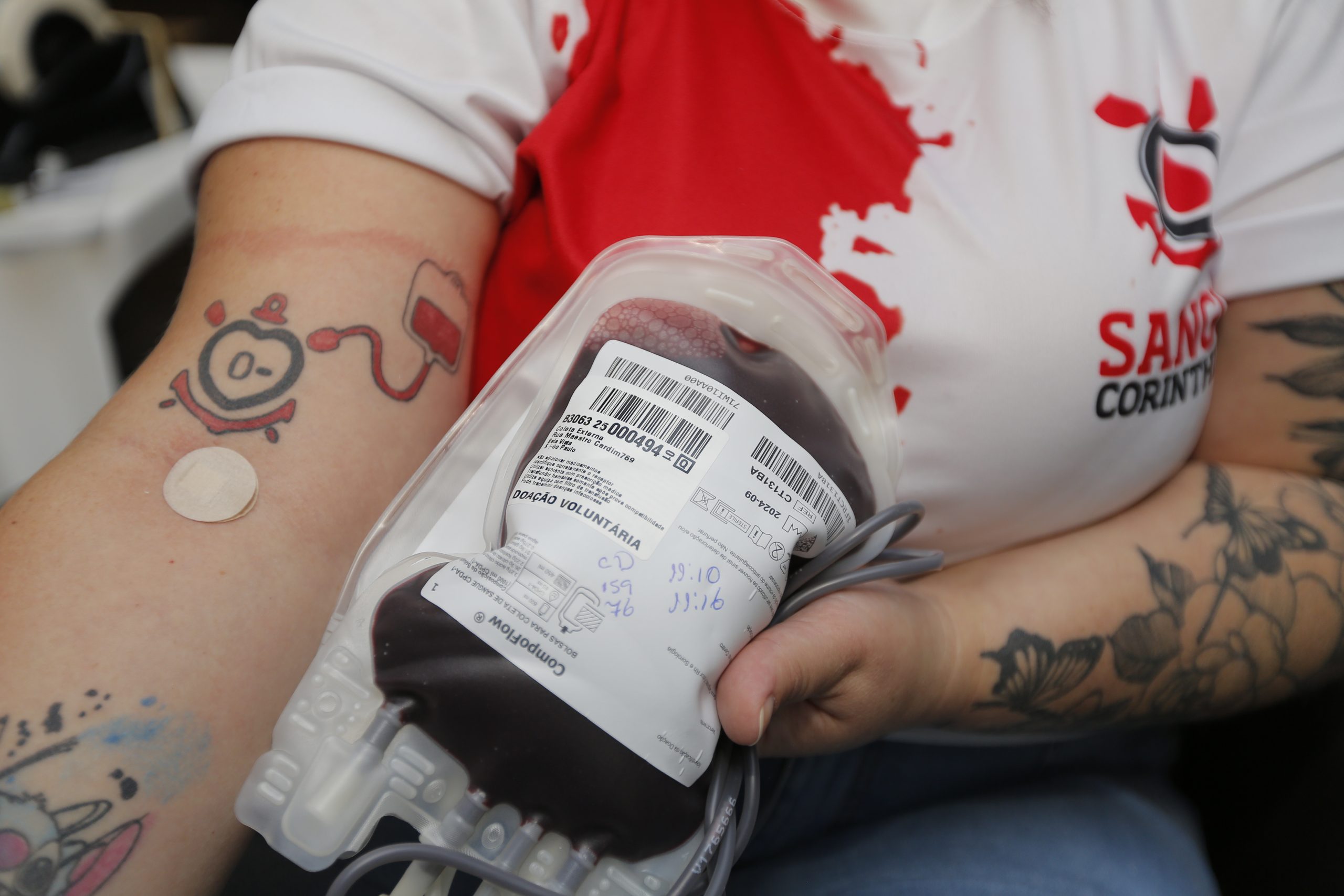 Campanha Sangue Corinthiano ajuda a salvar 2,5 mil vidas