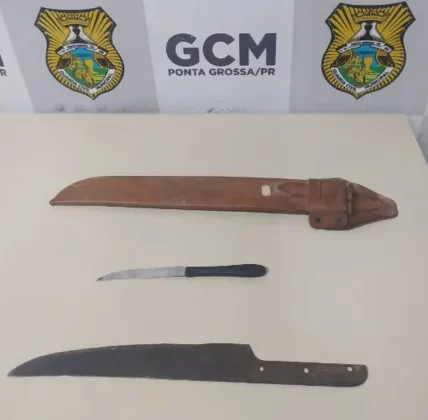 Guarda Civil Municipal prende homem que amaçou as próprias filhas no bairro Contorno, em PG
