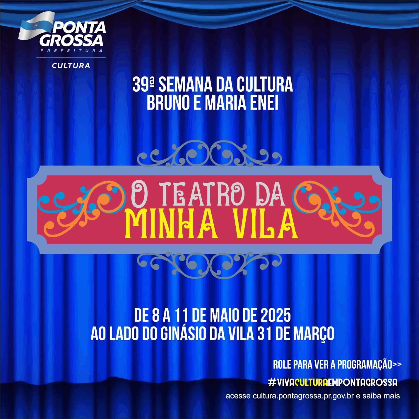 39ª Semana de Cultura começa na quinta-feira