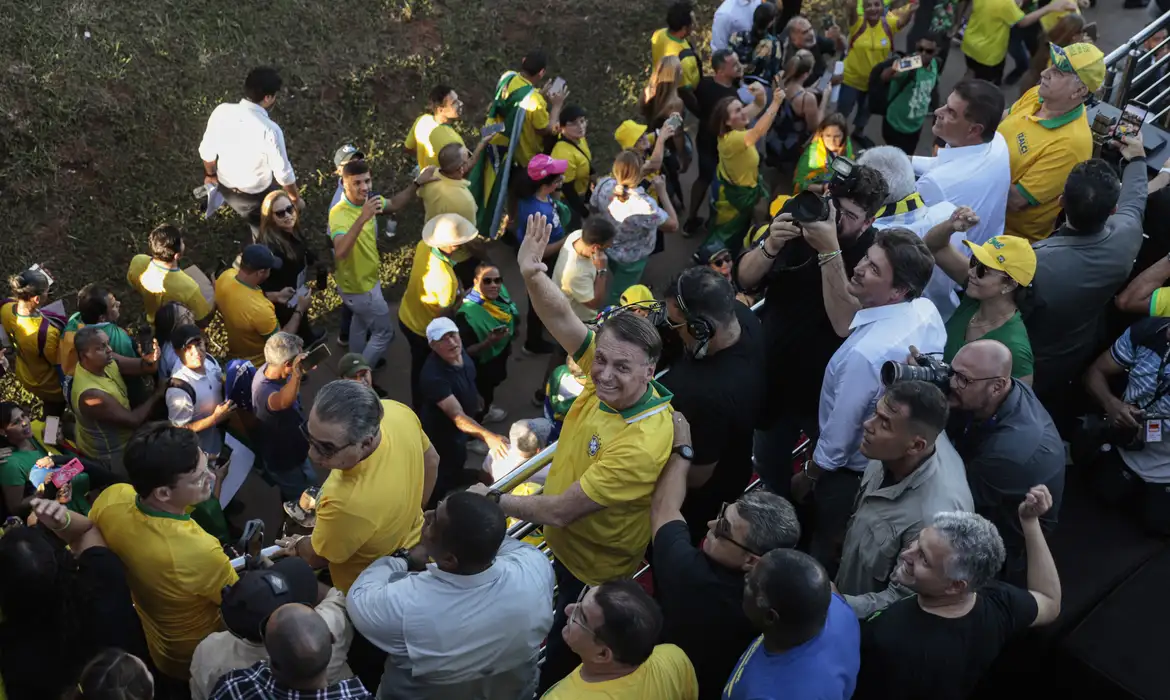 Manifestação em Brasília pede anistia para réus de tentativa de golpe
