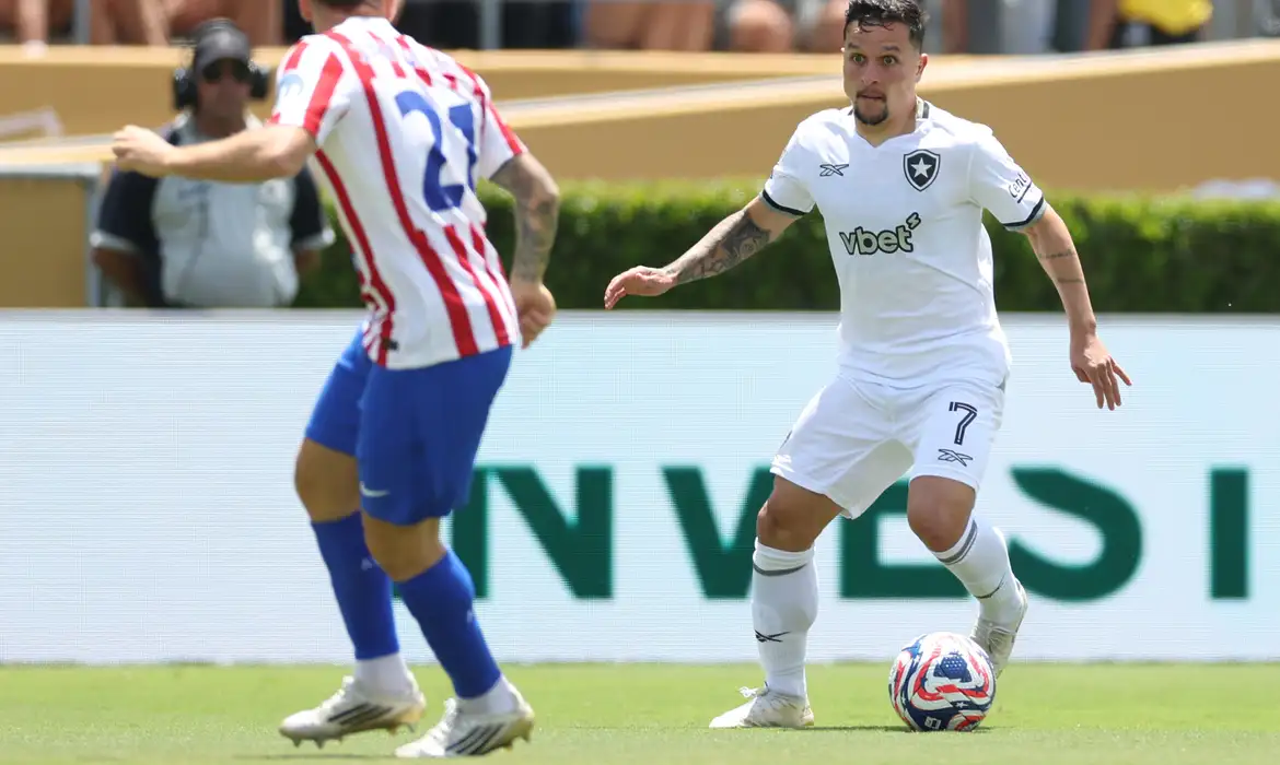 Botafogo perde para o Atlético de Madrid, mas avança para as oitavas da Copa do Mundo de Clubes