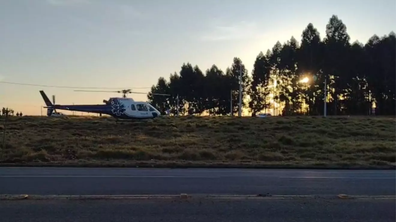 Aeromédico do SAMU tenta reanimar paciente com câncer no Castanheira; homem não resiste e entra em óbito