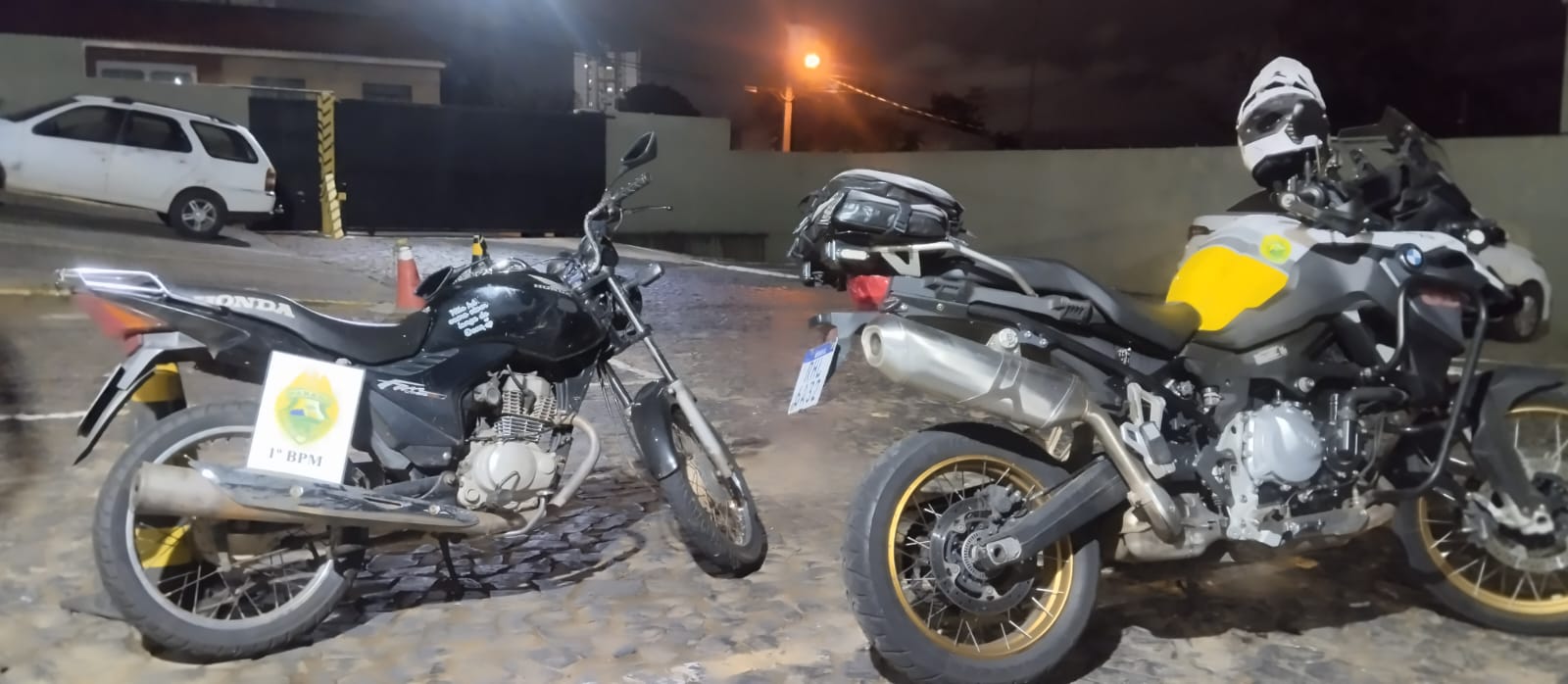 Motocicleta com sinais de adulteração é apreendida e jovem é preso em Ponta Grossa