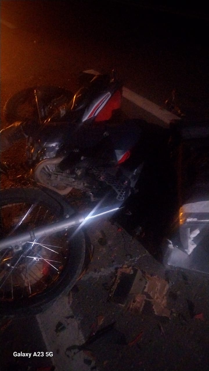 Motociclista morre em colisão traseira com caminhão na BR-373, em Imbituva