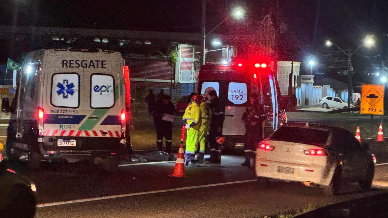 URGENTE: Homem morre atropelado na PR 151, em Carambeí