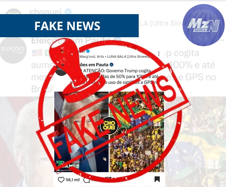 Fake News: Falsa informação de que Trump tenha ameaçado cortar GPS dos EUA usado pelo Brasil circula na internet