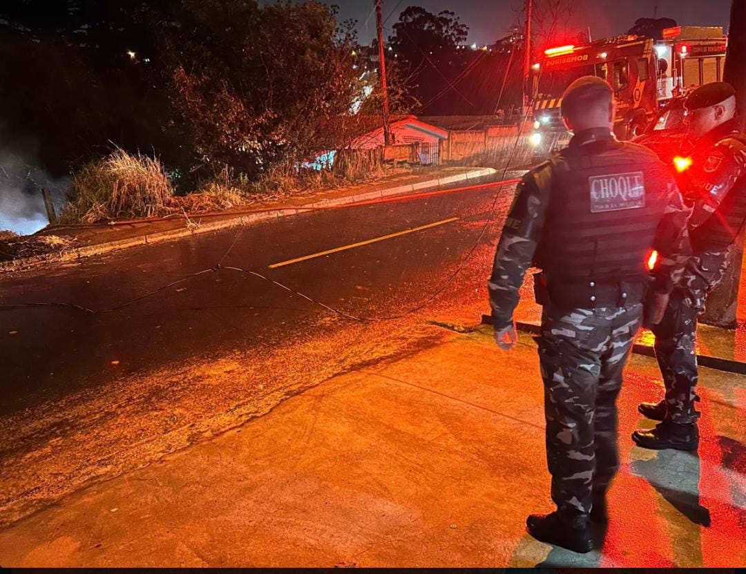 VÍDEO: Polícia detalha ação heroica em incêndio no ‘Santo Antônio’, em Ponta Grossa