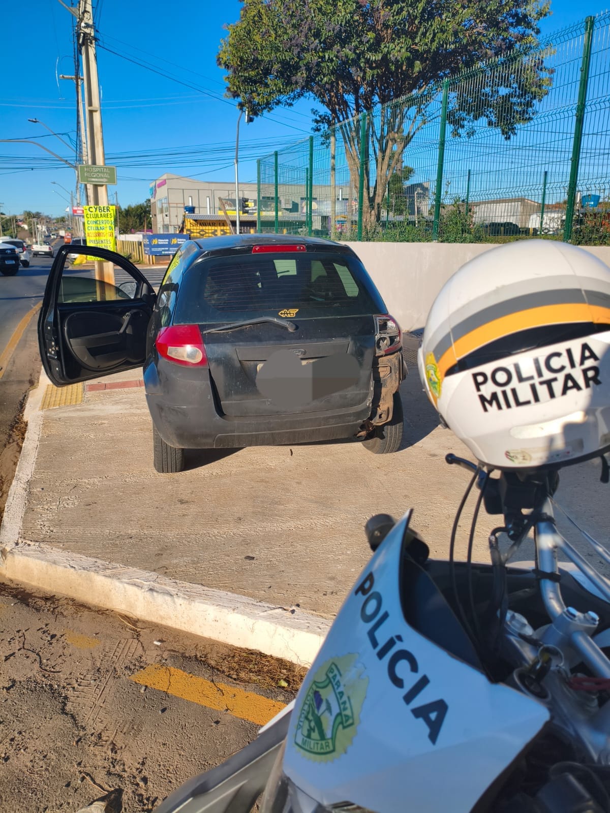 Carro é apreendido em Ponta Grossa com mais de R$ 210 mil em dívidas