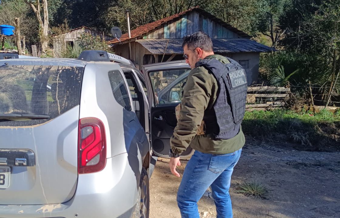 Foragido escolhe interior dos Campos Gerais para se esconder de crime cometido a quase 250 quilômetros e acaba preso pela PCPR
