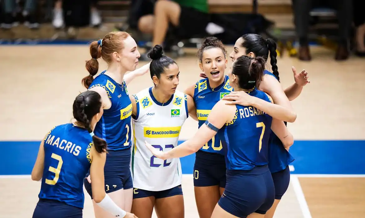 Brasil bate Bulgária e avança à fase final da Liga das Nações de Vôlei