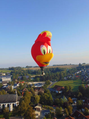 Festival de Balonismo marca inauguração da revitalização de ponto turístico dos Campos Gerais
