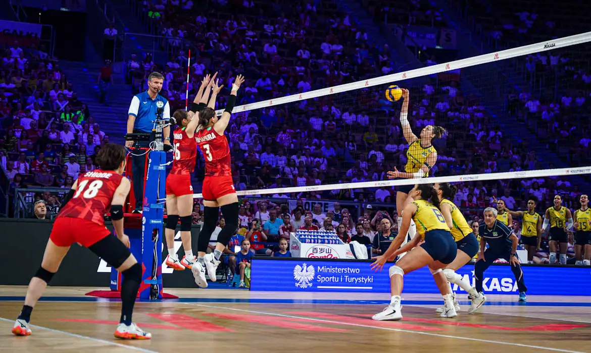 Vôlei: Brasil vence Japão e vai para final enfrentar a atual campeã, Itália