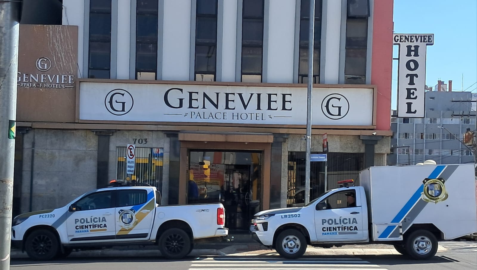 Corpo de homem encontrado morto em hotel de PG é recolhido pelo IML