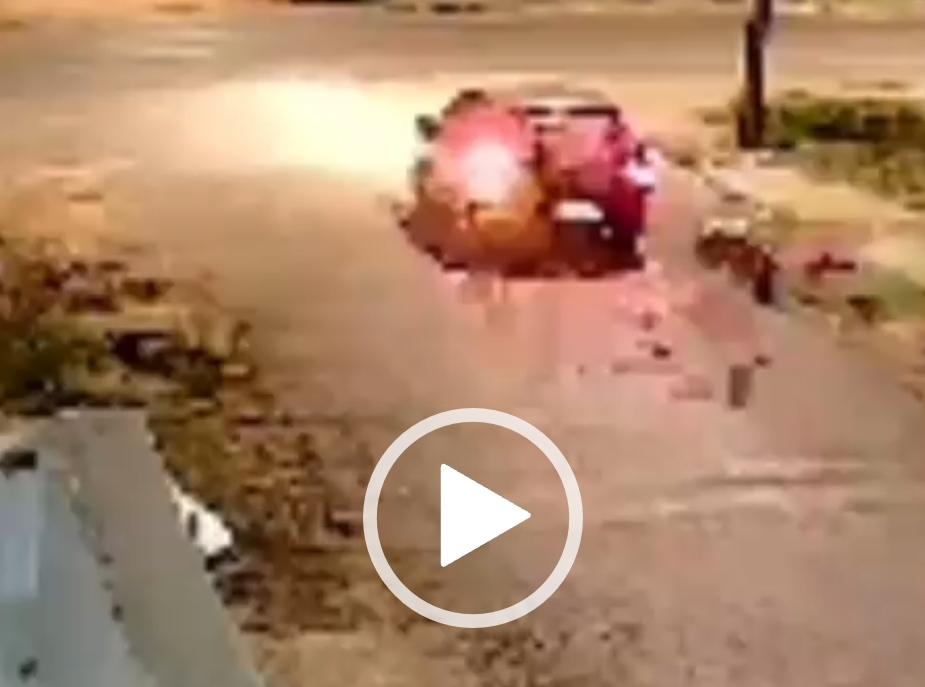 Motorista causa acidente e foge sem prestar socorro, no Jardim Lagoa Dourada