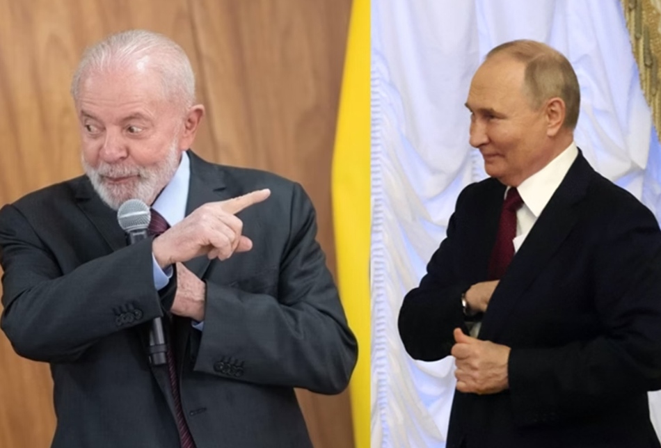 Putin liga para Lula para falar sobre  a relação comercial do BRICS e a Guerra da Ucrânia 