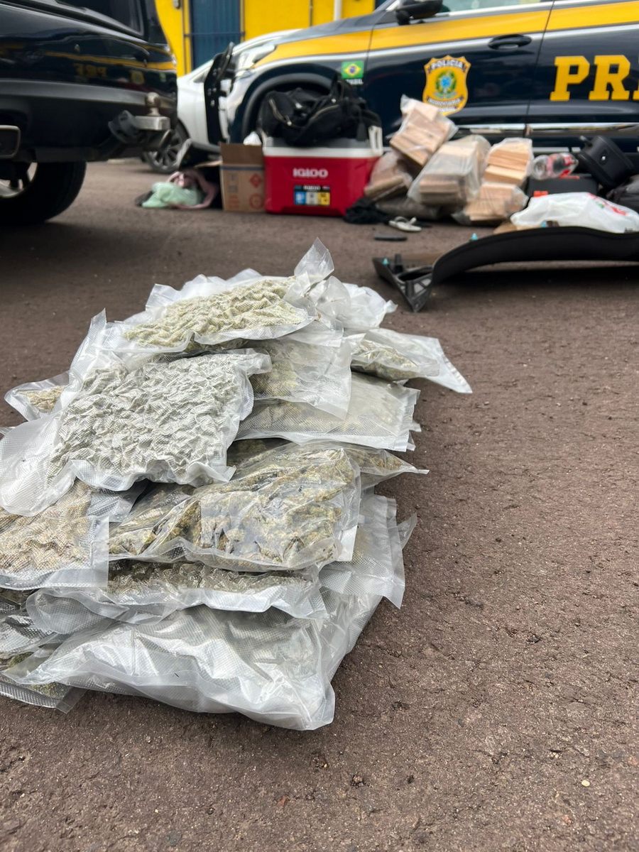 Dupla de Ponta Grossa é presa com drogas em rodovia do RS