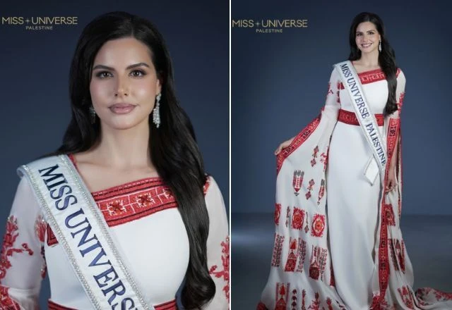 Palestina terá representante no Miss Universo pela primeira vez com modelo Nadeen Ayoub