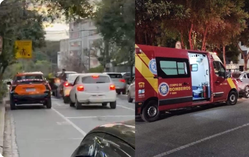Jovem é agredido com barra de ferro durante briga de trânsito