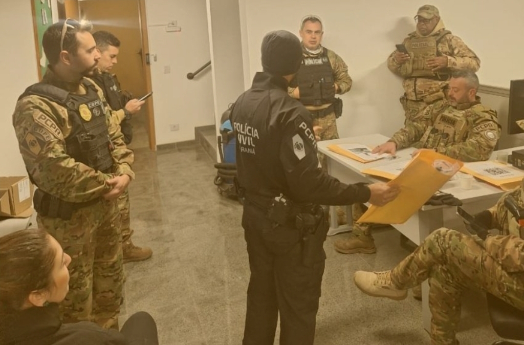 Polícia desarticula quadrilha de tráfico de drogas em operação no PR e Santa Catarina