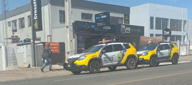 Tentativa de assalto mobiliza equipes da PM no Núcleo Santa Paula