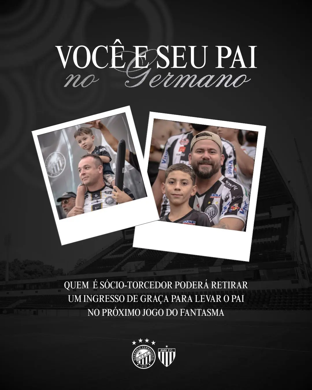 Operário lança promoção  para o Dia dos Pais em duelo contra o Avaí