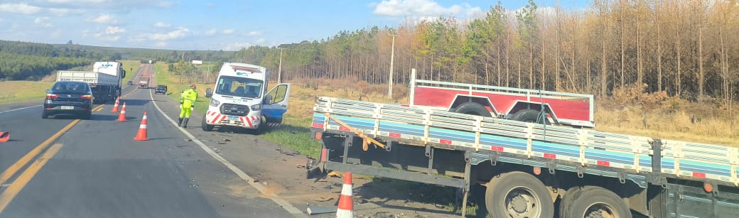Acidente grave deixa vítima fatal na PR-151