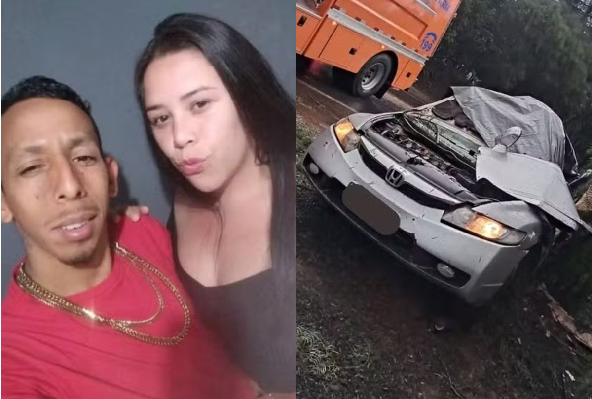 Comoção marca sepultamento de casal que morreu em acidente na PR-662