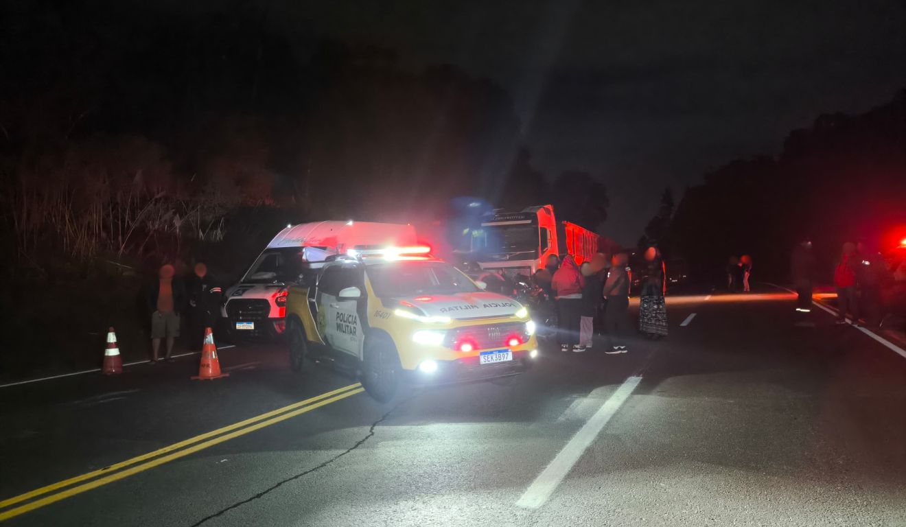 Pedestre morre atropelado ao tentar cruzar rodovia