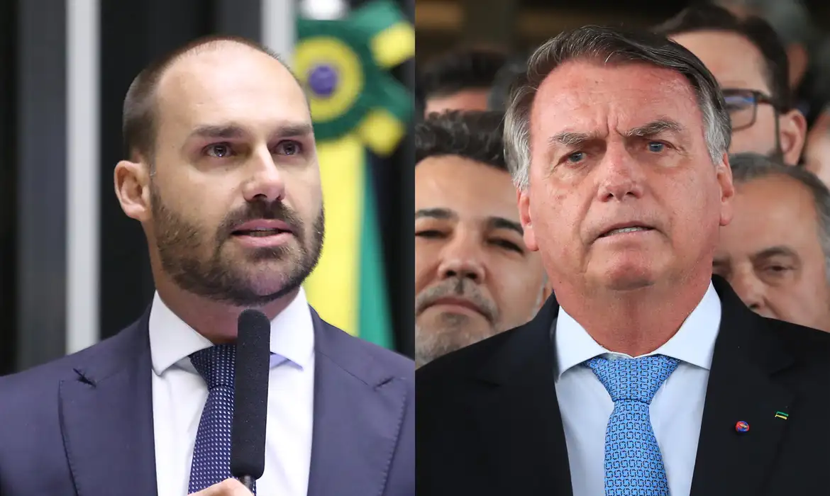 Polícia Federal divulga mensagens em que Eduardo Bolsonaro chama o pai de ingrato e profere termos vulgares