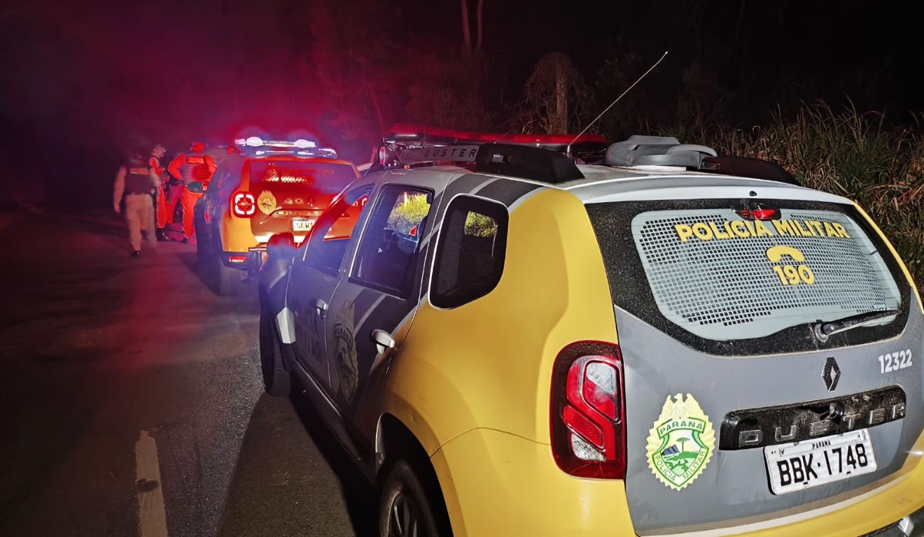 Blitz criminosa com galhos termina em morte durante ação policial