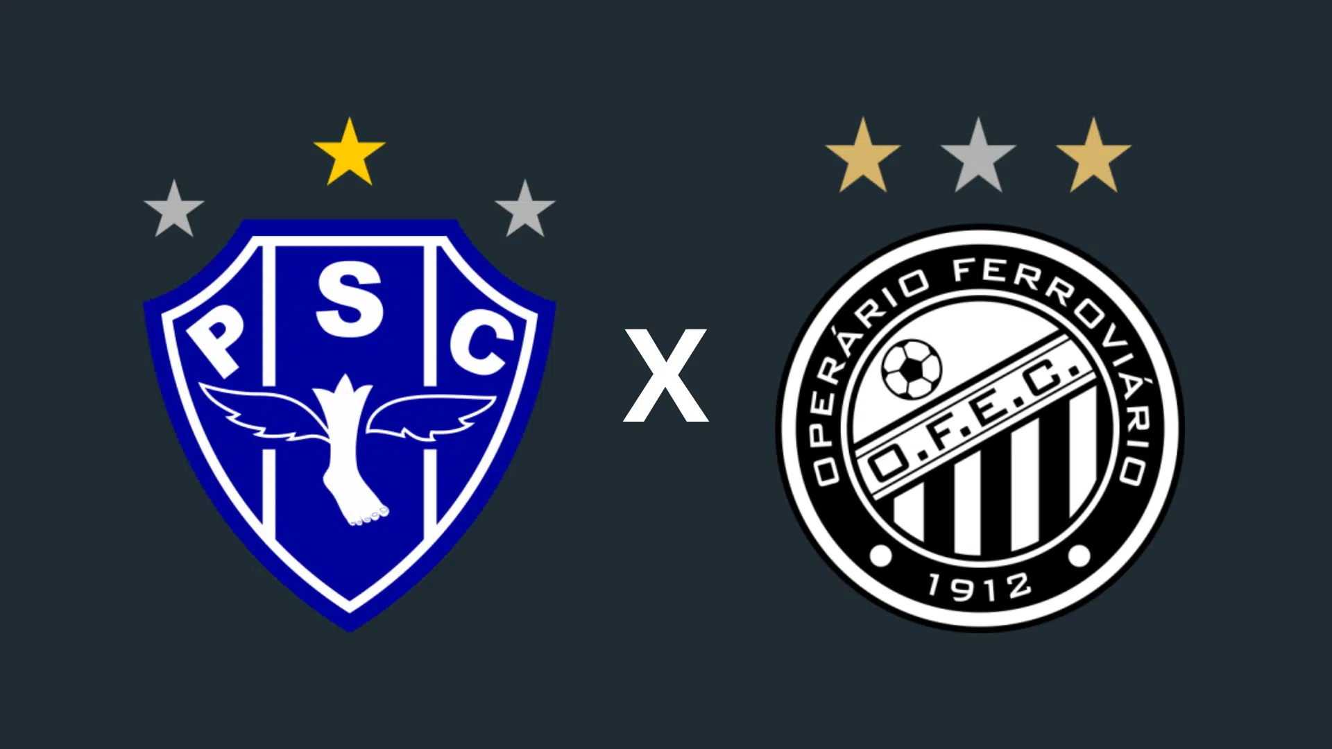 ONDE ASSISTIR: Operário X Paysandu no duelo pela 23ª rodada da Série B, neste domingo