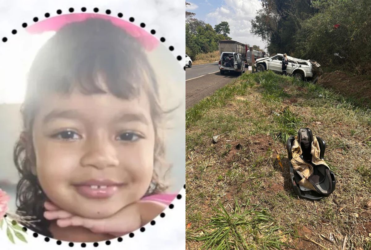 Criança de dois anos que morreu em acidente na BR-376 é identificada