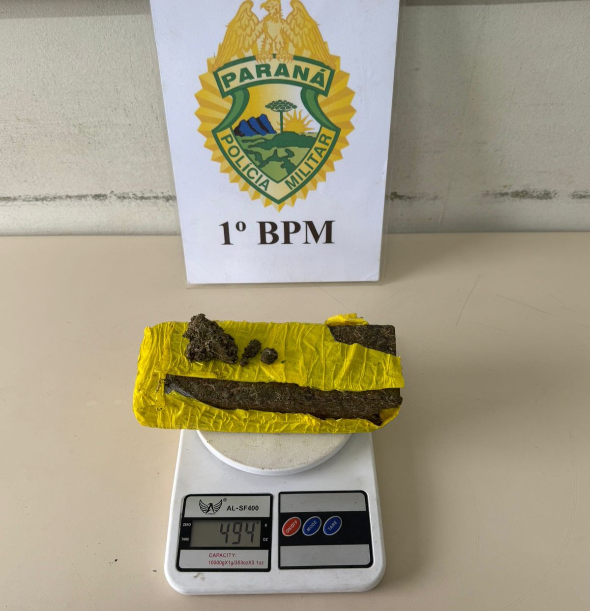 Polícia Militar apreende drogas e prende suspeito em Ponta Grossa