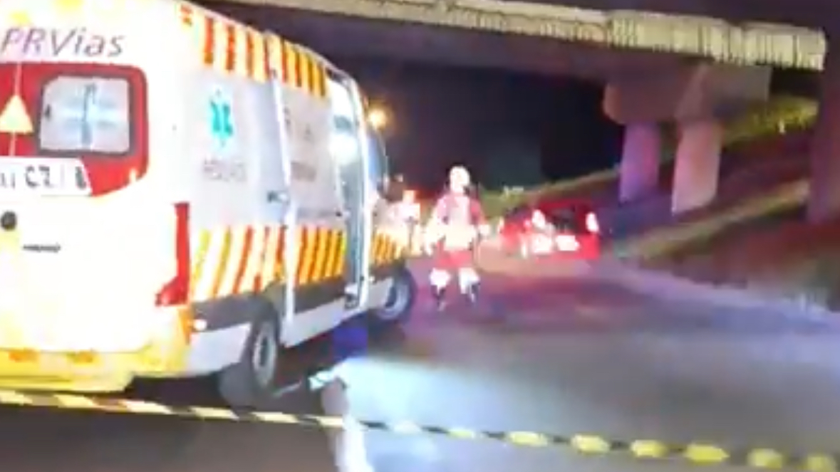 Atropelamento termina com mãe e filho mortos atropelados em Ponta Grossa