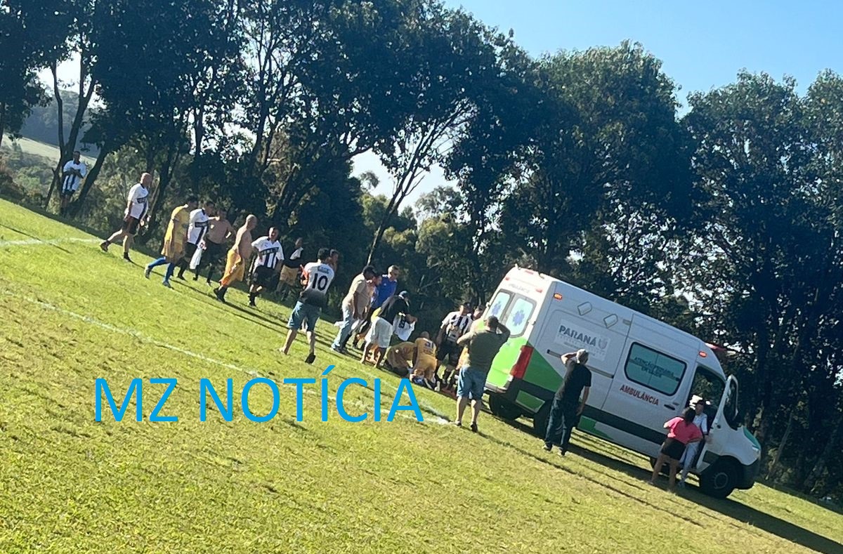 Jogador sofre mal súbito durante partida e morre após cinco paradas cardíacas nos Campos Gerais
