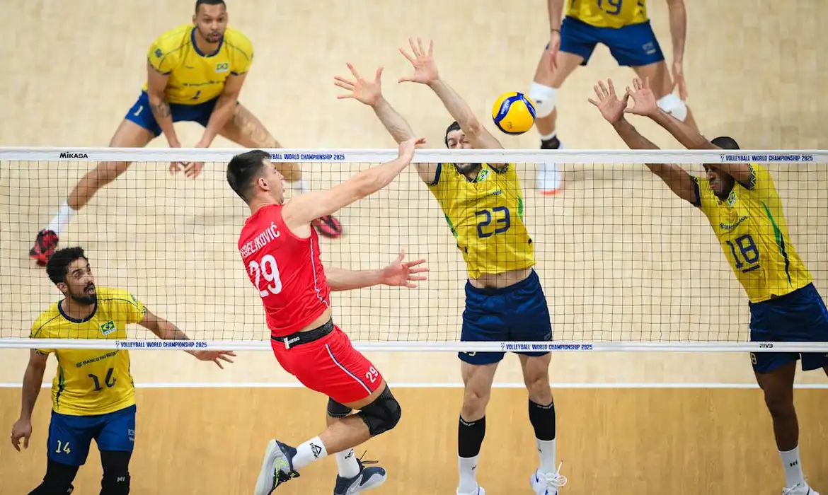 Vôlei masculino brasileiro é eliminado do Campeonato Mundial