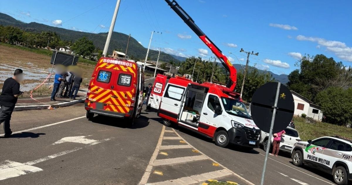 Cesto aéreo rompe e trabalhador morre em queda de 12 metros