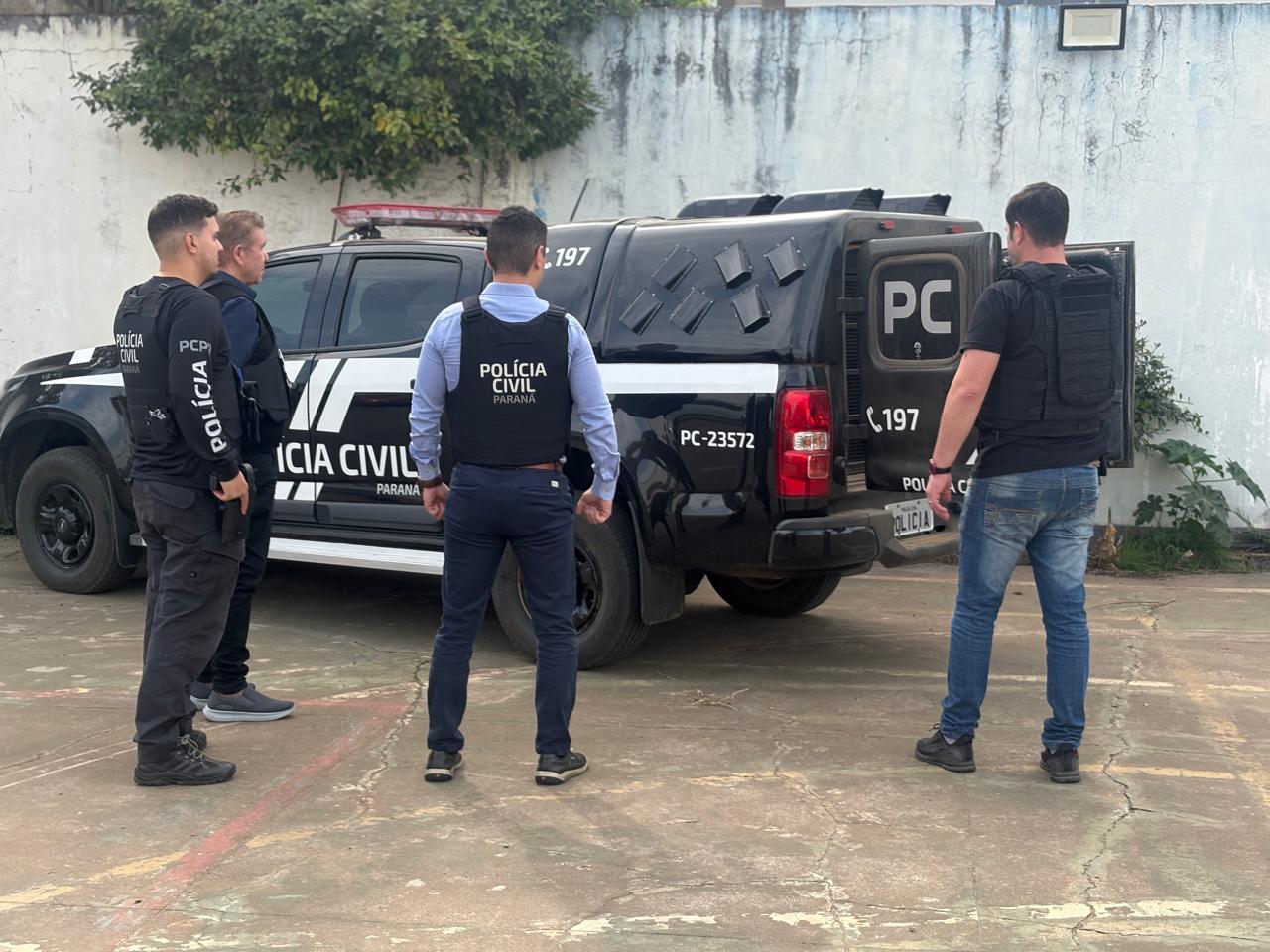 PCPR prende homem condenado por estupro de vulnerável que estava escondido em cidade dos Campos Gerais