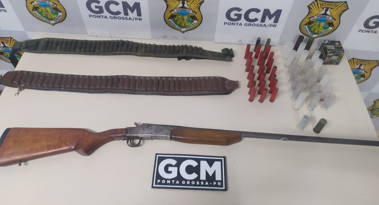 GCM apreende arma de fogo após desentendimento familiar no Contorno