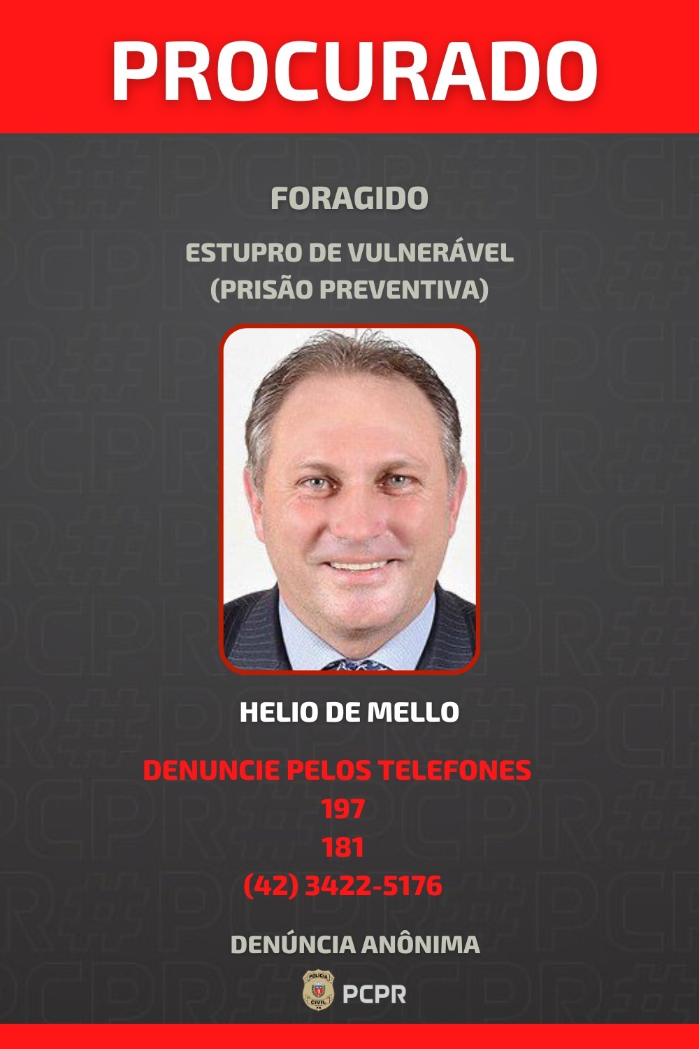 Ex vereador paranaense é denunciado por estupro de vulnerável pelo MP; irmã de parlamentar é denunciada por prevaricação e assédio sexual