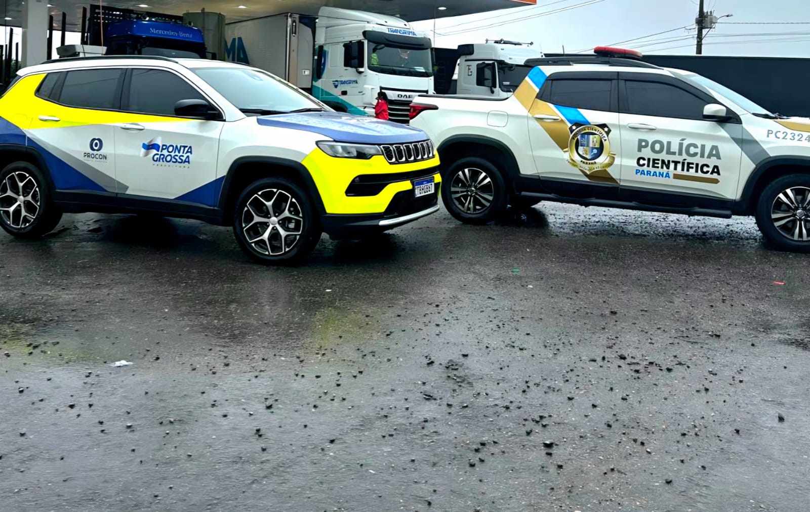Procon e Polícia Científica constatam combustível adulterado em posto de PG