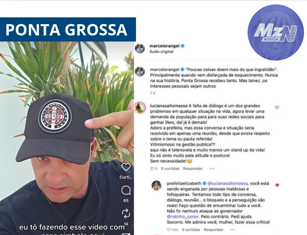 ETIQUETA? Prefeita Elizabeth Schmidt “bate boca” com primeira-dama do Paraná, Luciana Massa