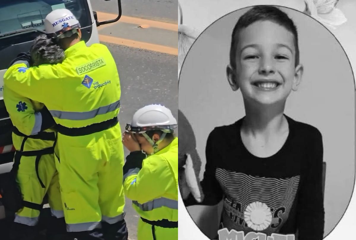 Morte de criança em acidente comove socorristas