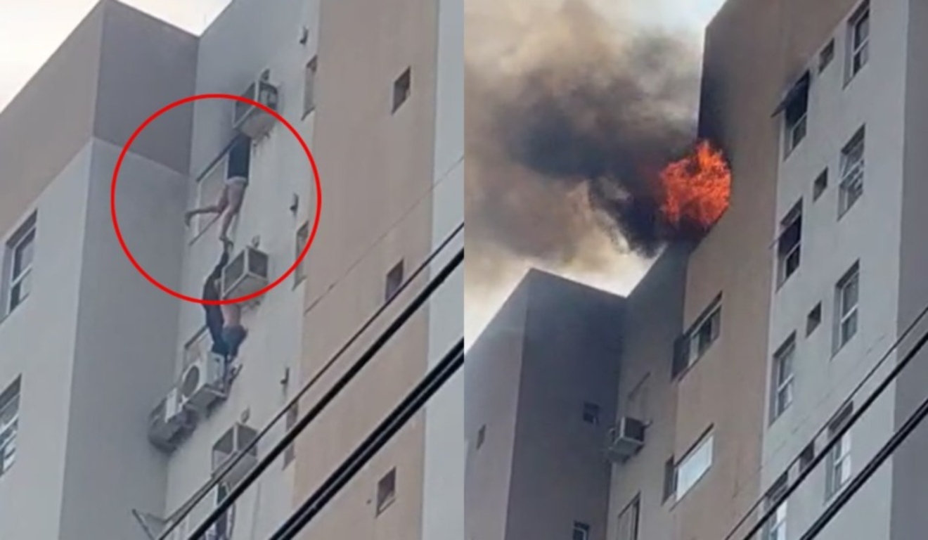 Menino resgatado de incêndio recebe alta da UTI; advogada que salvou a família segue em estado crítico