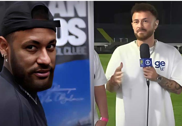 Neymar causa climão ao vivo ao se recusar a receber comentaristas  em seu camarote