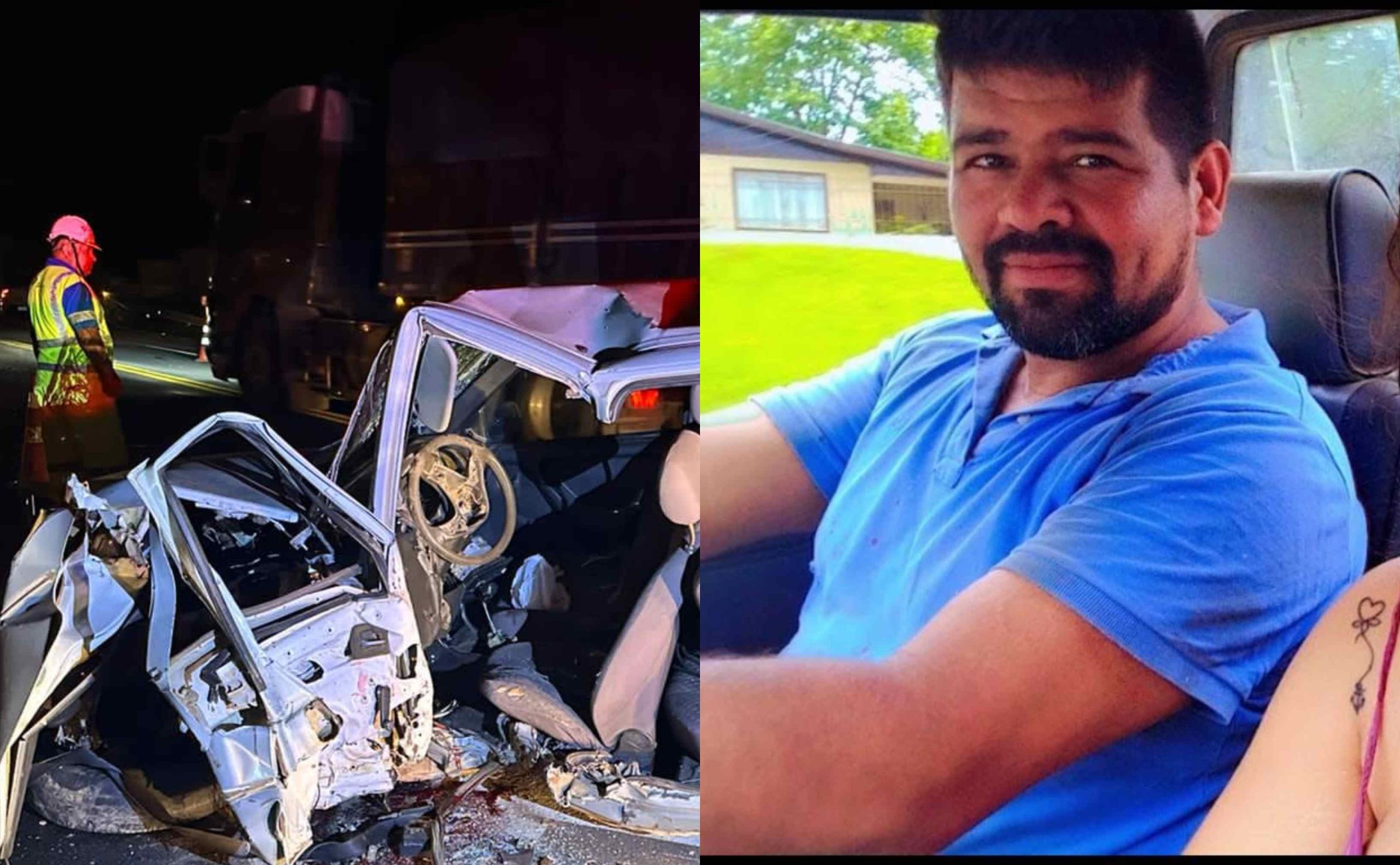 Motorista de carro com placas de PG morre após colisão frontal na BR-277