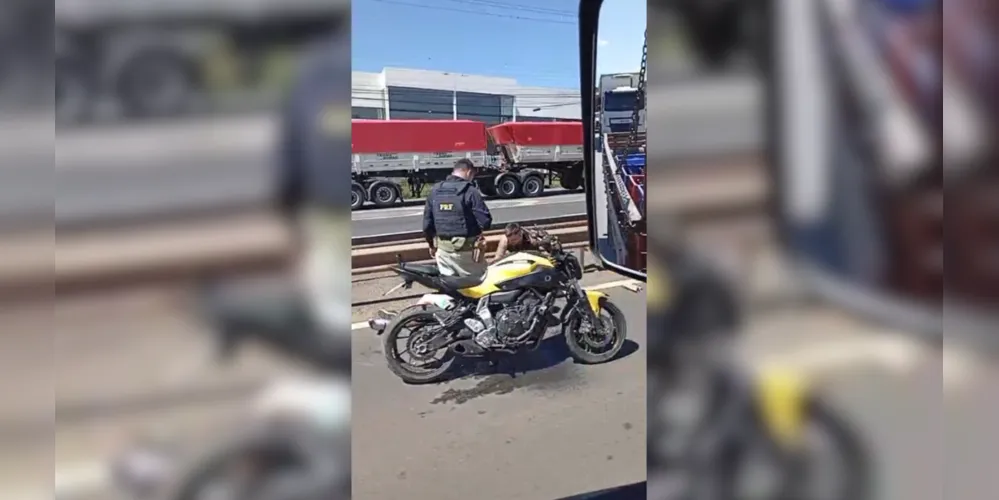 Homem é atropelado por motociclista na BR-373 e ambos ficam feridos